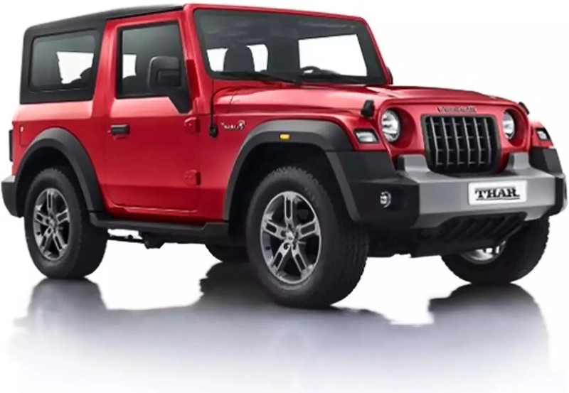 Vishal Toyss Pull Back Open Jeep Die Cast Metal Toy Car for Kids – Realistic Design(Red, Pack of: 1)