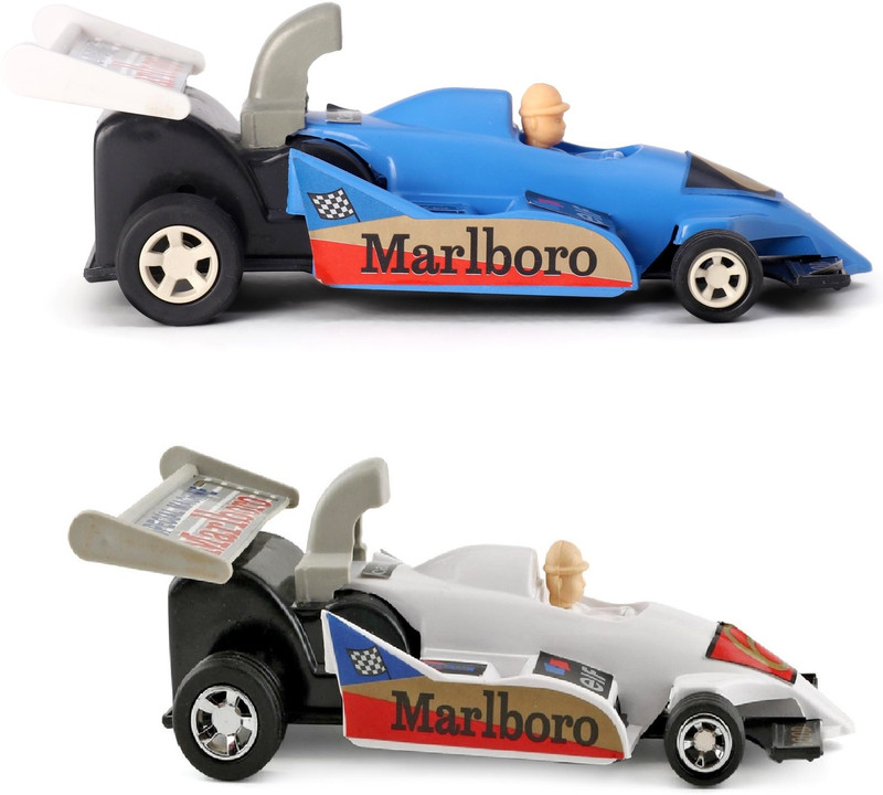 Shinsei Marlboro Pull Back Action Racer Car Toy(Multicolor, Pack of: 2)