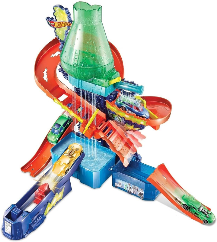 HOT WHEELS Shifters Color Splash ScienceLab Playset(Multicolor)