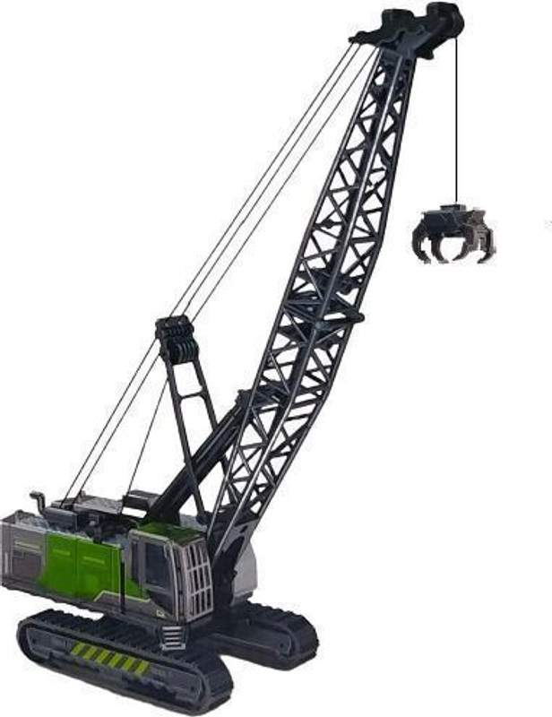Just craft Construction Trucks Rotate by 360 Degree JCB Toys for kids(crane)(Multicolor, Pack of: 1)