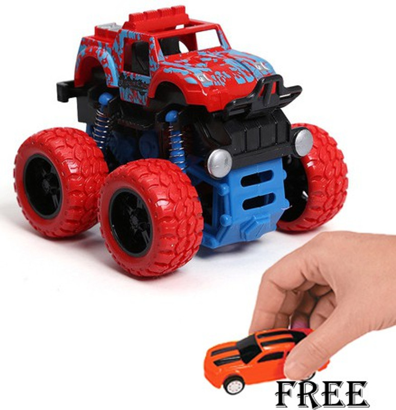 ARVANA Monster Truck Rock Crawler 4WD Climbing Racing Monster Car For Kids Action Toys(Red, Pack of: 1)