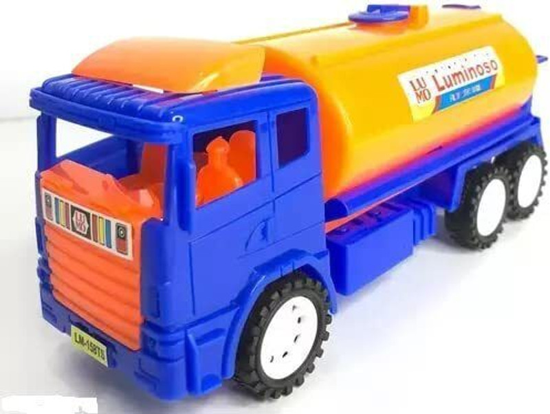 WAKTORO Friction Powered Oil Tanker Toy for Kids & Toddlers(Multicolor, Pack of: 1)