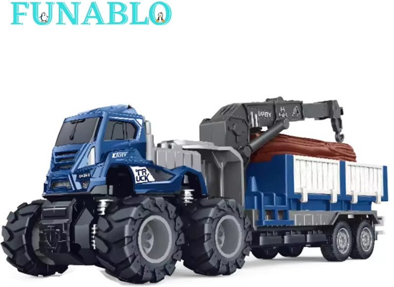 FUNABLO 1:43 Metal Toys Diecast Truck Set Toy, Diecast Car Model Best Gift For Kids(Blue)