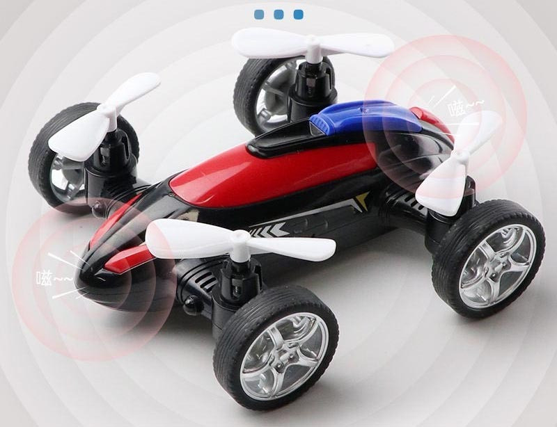 FORSIKHA Push and Go Drone Car Toy Moving Fans Vehicle Design 360 Wings Rotation(Multicolor, Pack of: 1)