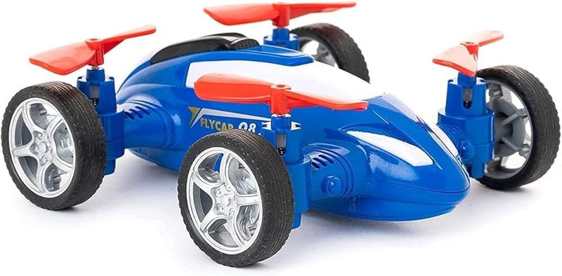 Plus Shine 2-in-1 Push-and-Go Swing Fan Drone Car Toy Vehicle Aircraft With Swing Function(Multicolor, Pack of: 1)