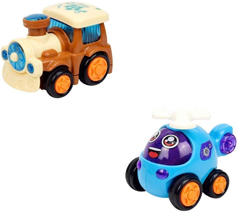 vworld 4 pc toy friction powered toy for kids(Multicolor, Pack of: 4)