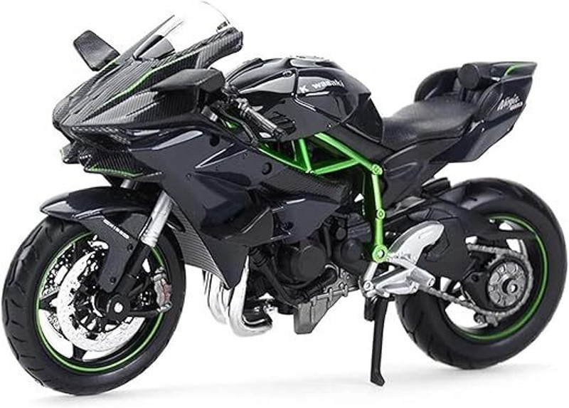 Bestie Toys 1:12 Scale Ninja H2 R Collectible Die-Cast Model Car with Precision Detailing(Multicolor)