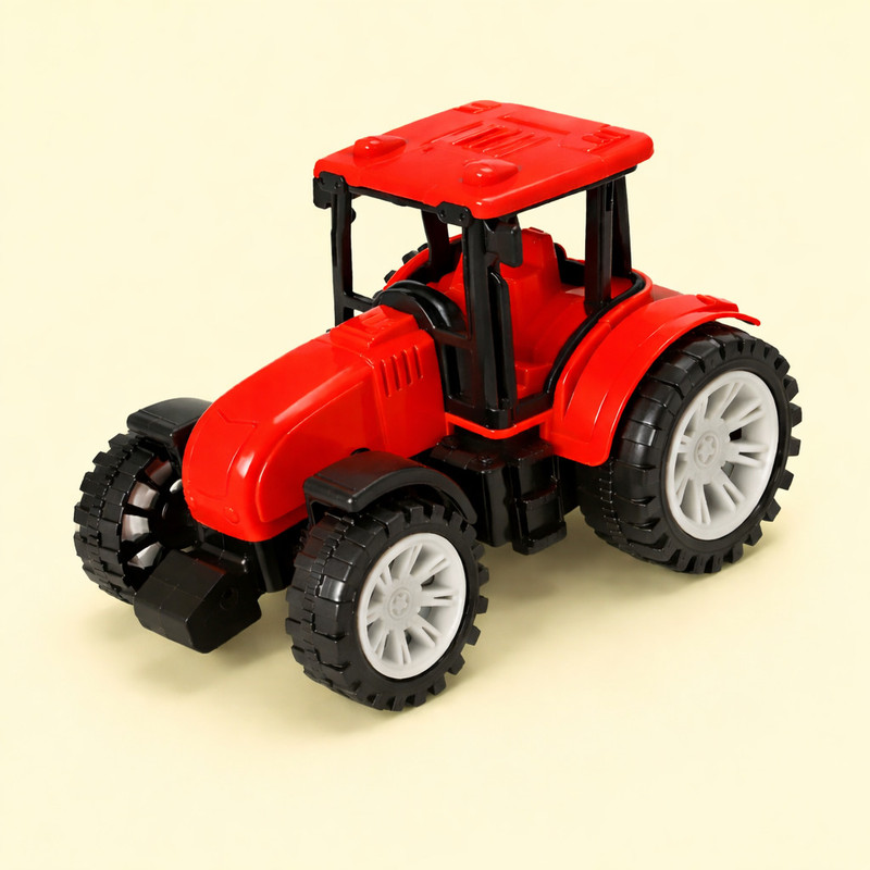 Surajj mini kids plastic tractor toy(multipal colour, Pack of: 1)