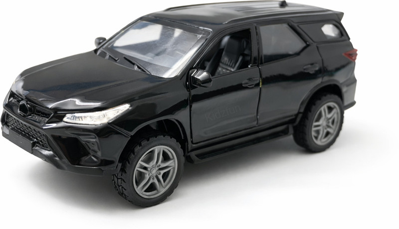 Kidzfun 1:32 Scale Fortuner Die-Cast Metal Pull Back Car With Light-Sound (RANDOM COLOR)(Multicolor, Pack of: 1)