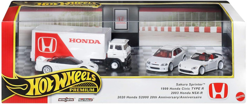 HOT WHEELS Premium Collector Display Sets, 3(Multicolor)