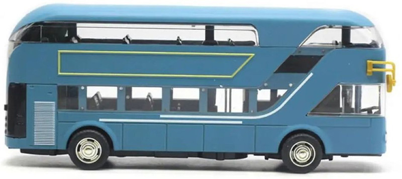 DUVEXA London Bus Toy Bus blu(Blue, Pack of: 1)