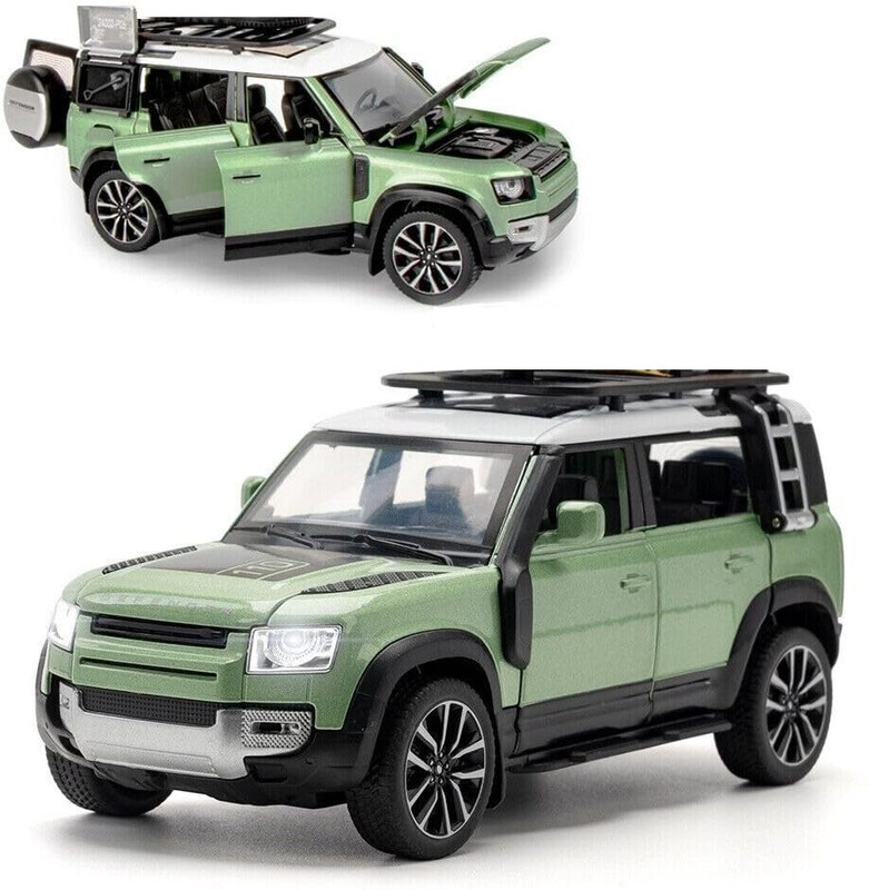 Devdhan Land Rover Defender 1:32 Alloy Diecast Metal Toy ,Off-Road Vehicles Model Toy(Multicolor, Pack of: 1)