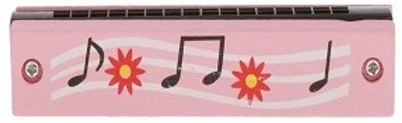 Spylark Wooden mouth organ Harmonica Musical Instrument for kids/Showpiece ( Pack of 1 )(Multicolor)