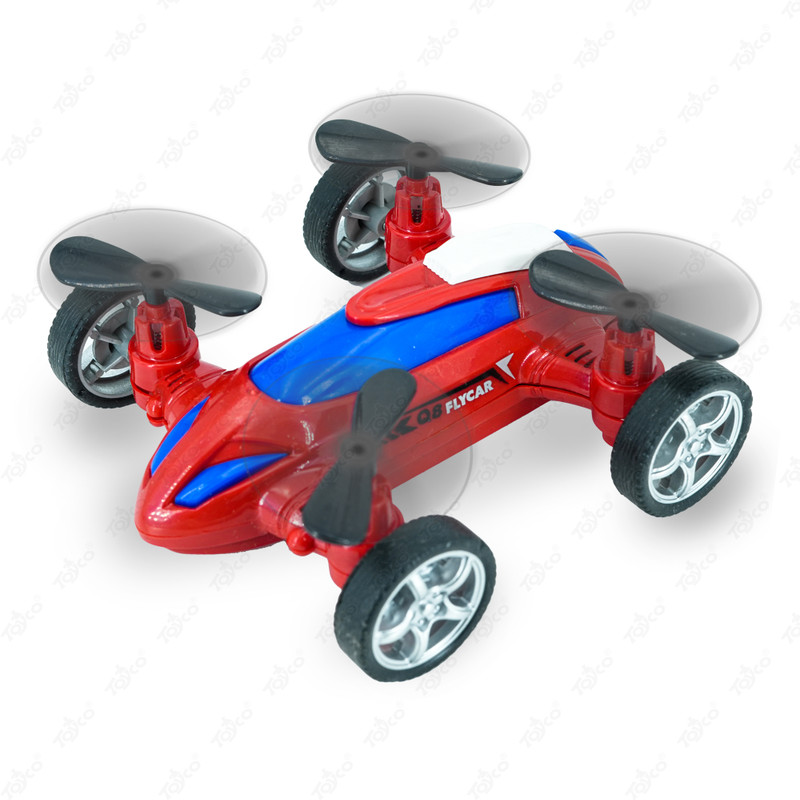 Toyco Quadcopter Friction Powered Drone Car Toy for Kids ( No Batteries Required )(Multicolor, Pack of: 1)