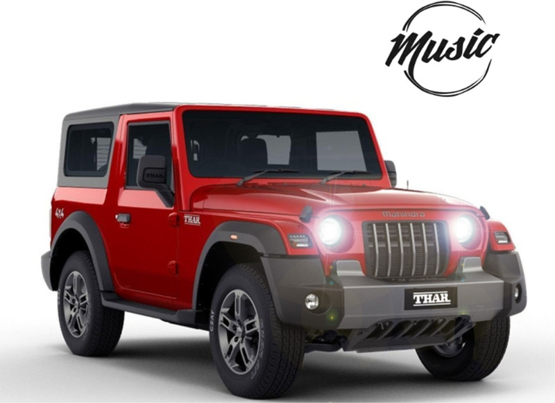 Summer Trails Metal diecast thar car toy with light sound, pullback, and openable doors(Red, Pack of: 1)