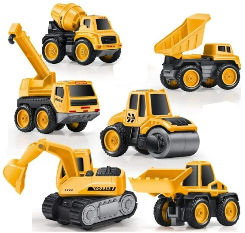 RUTSHRA Truck Crane Excavator rollerAZ74(Yellow, Pack of: 6)