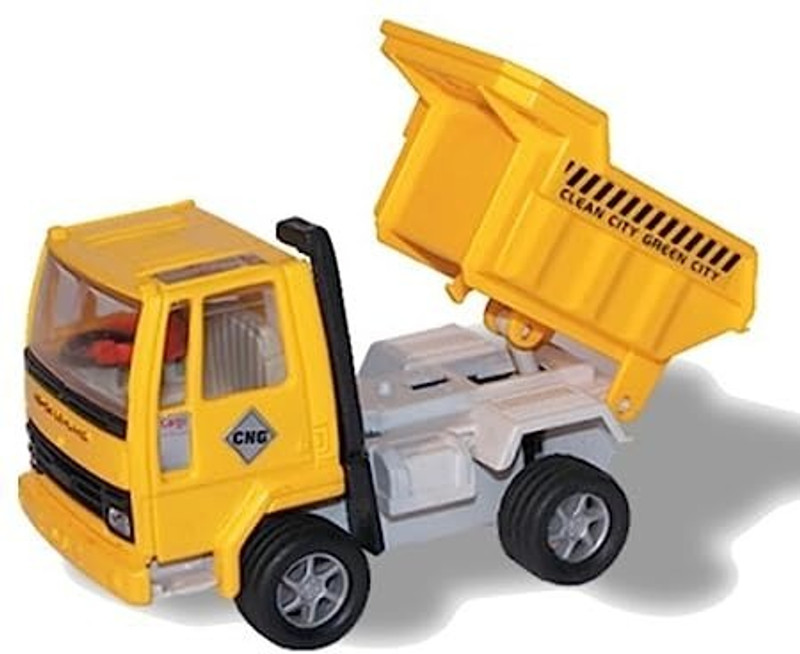 centy Dumper Truck Pull Back Toy for Baby & Kids(Yellow)