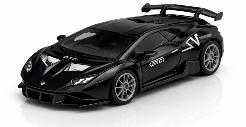 yumyra Lamborghini STO Scale 1:36 Die Cast Toy Car with Pullback & LED Lights(Black)