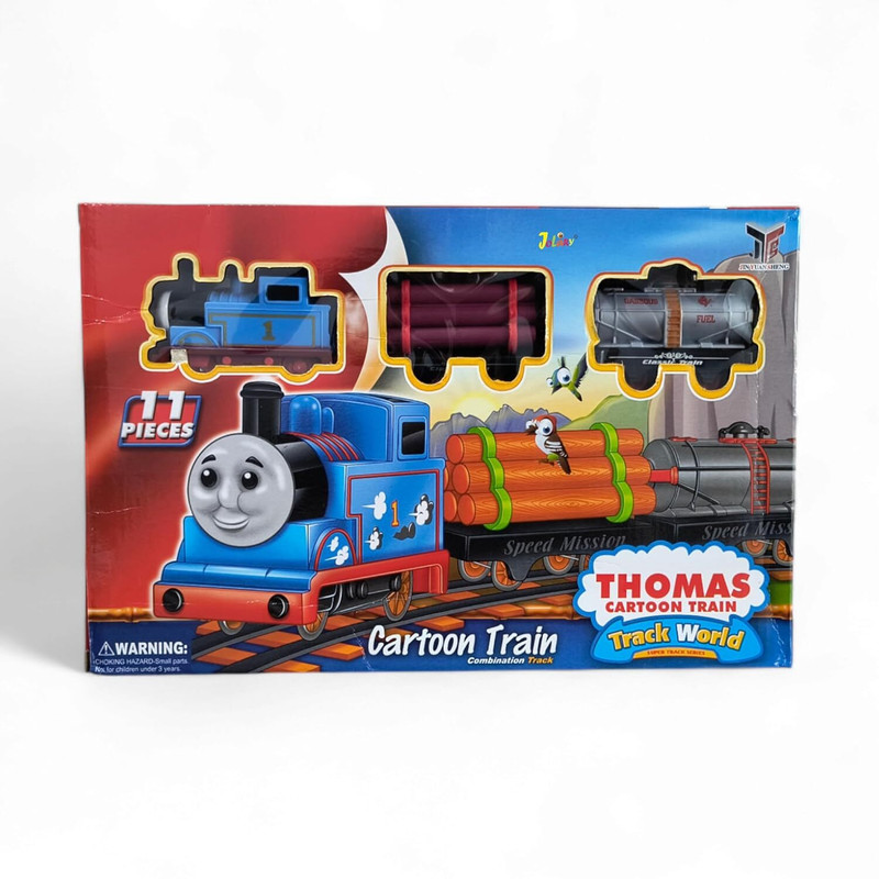 Prajapati Palace Thomas Cartoon Train Track Set for Kids(Multicolor, Pack of: 1)