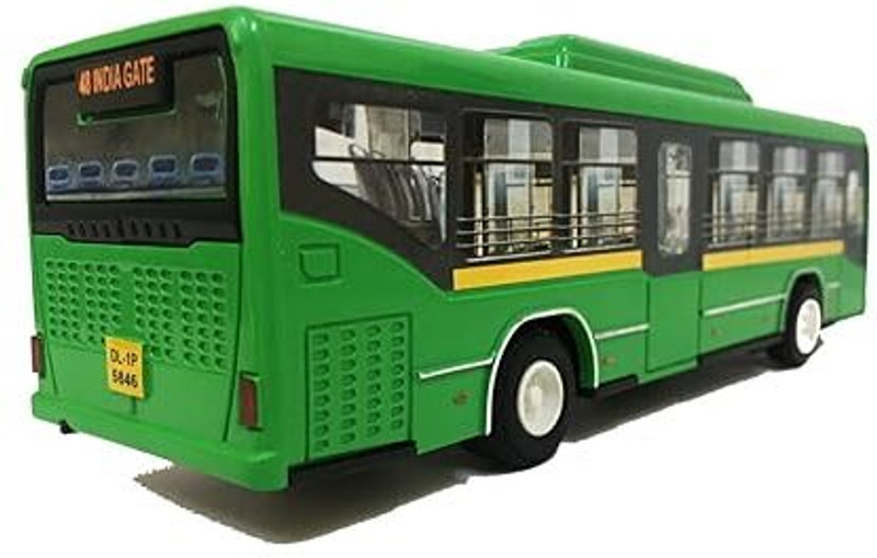 Mahadev ji Bus for kids|lowfloor|pullback| random color or model|-0(Multicolor, Pack of: 1)