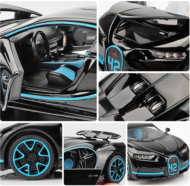 JRCLUB 1:32 Scale Die-cast Metal(Black)