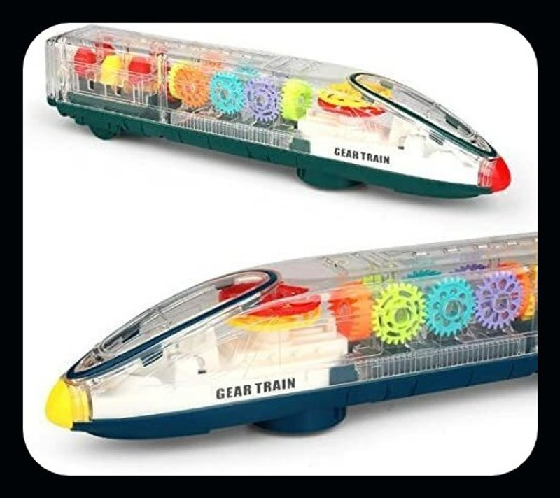 U.R.M. Enterprises Transparent Train Toy for Kids_UPDATED(Transparent, Pack of: 1)