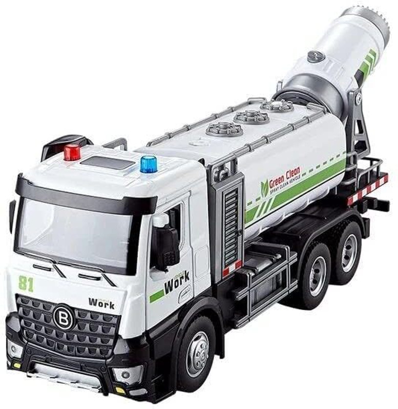 star impex Unbreakable Metal Truck Toy Pull Back Vehicles Engineering Toys Metal Truck(Multicolor, Pack of: 1)