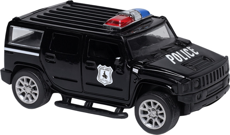 speedyz DIE CAST SUV CAR POLICE BLACK 1:32(Black)