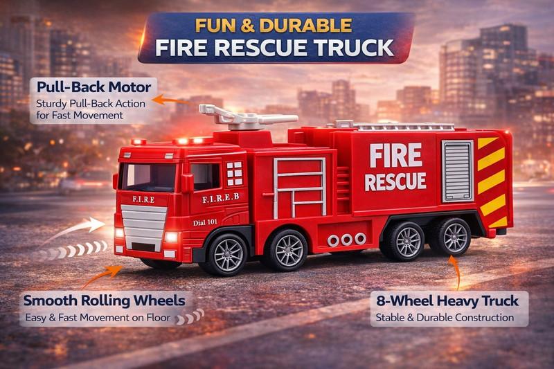 AR Trade FIRE TRUCK(Red)