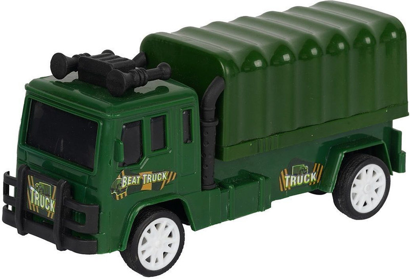 asian Military Series Setting Truck – Army Vehicle Toy for Kids | Green Beat Truc(Military Green, Pack of: 1)
