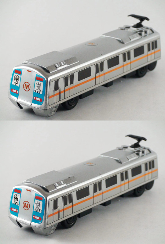 WooZee NEW_Metro Train - Pull Back Toy - ( Pack of 2, Multicolor )_274(Multicolor)