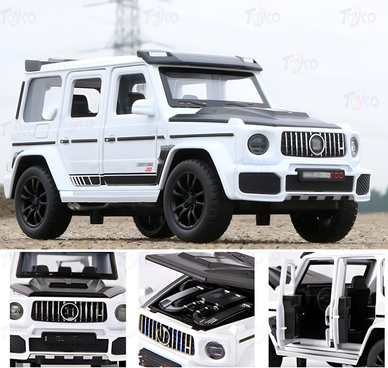Toyco 1:32 Scale Brabas G700 Metal Die Cast SUV Car With Open Door, Light & Sound(Multicolor, Pack of: 1)
