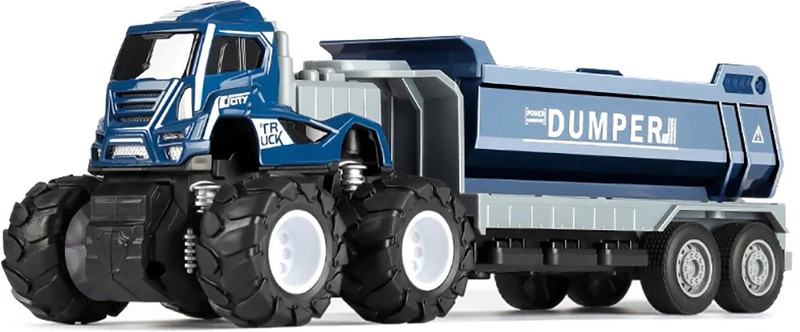 SPENOP Dumper Truck Toy Die-cast Alloy Boys(Blue, Pack of: 1)