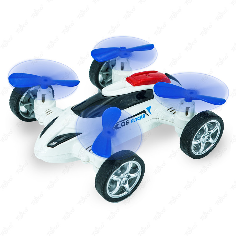 Toyco Quadcopter Friction Powered Drone Car Toy for Kids ( No Batteries Required )(Multicolor, Pack of: 1)