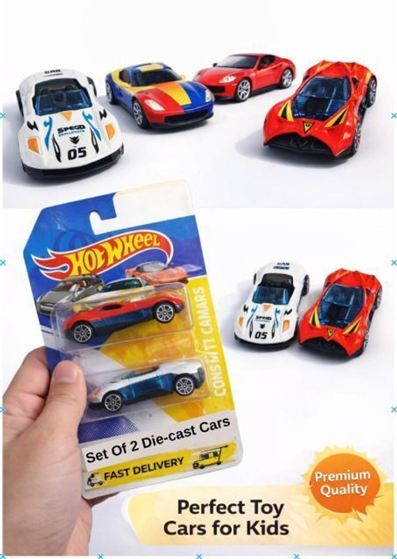 LV TOYS HotWheels Die-cast Cars 1:64 Scale - Camaro car toys children play (2 Cars)(Multicolor, Pack of: 2)