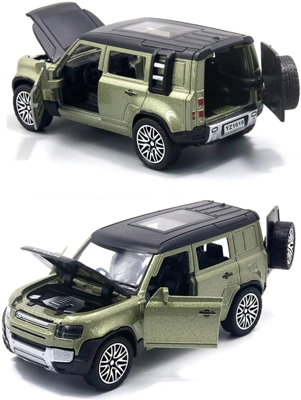 zilasa Defender Car Toy For Kids 1:43 Scale Die Cast Pull Back Defender Car(Multicolor, Pack of: 1)