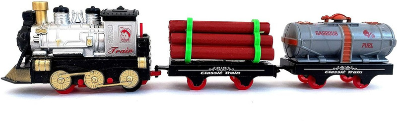 Xcillince Toys High Speed Toy Train Set with Track & Signal Battery Operated Train for Kids(Multicolor, Pack of: 1)