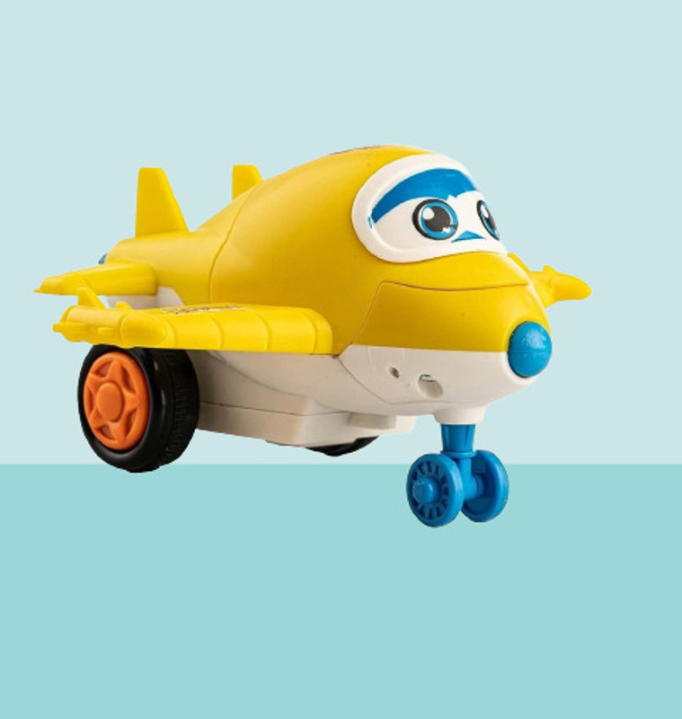 vworld robot plane orange for kids transforming toy(Multicolor, Pack of: 1)