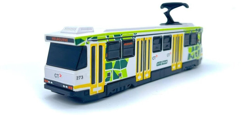 Play Haven City Tram toy For Kids, Pull Back Action(Multicolor, Pack of: 1)