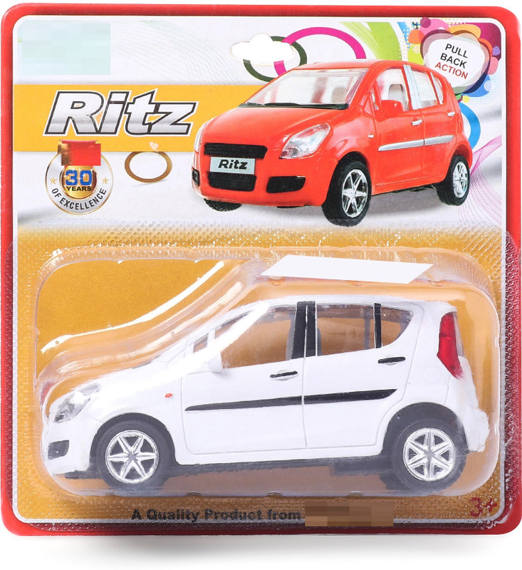 zokato Ritz Toys Plastic Pull Back Car, 1 Pull Back Car,(Red, Pack of: 1)