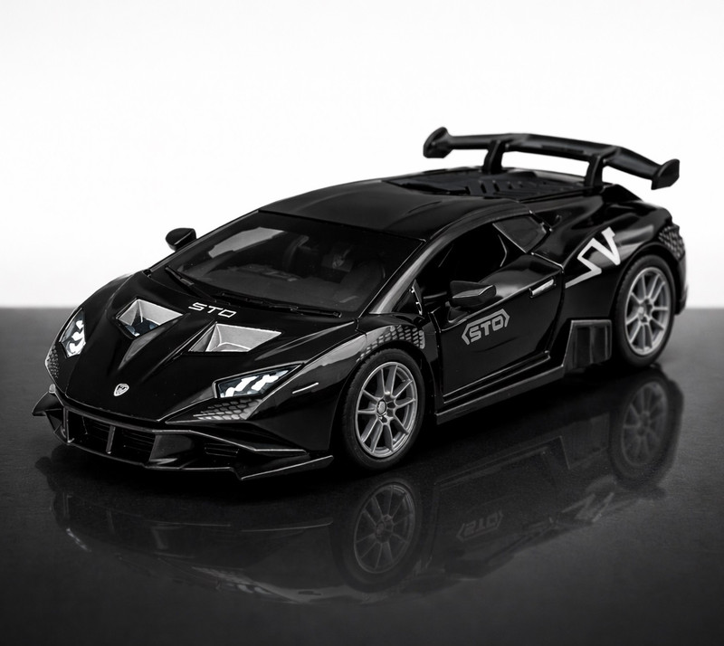 Ignite 1:36 Scale Alloy Lamborghini Car Toy Diecast Metal Pull Back Action for Kids(Yellow, Pack of: 1)