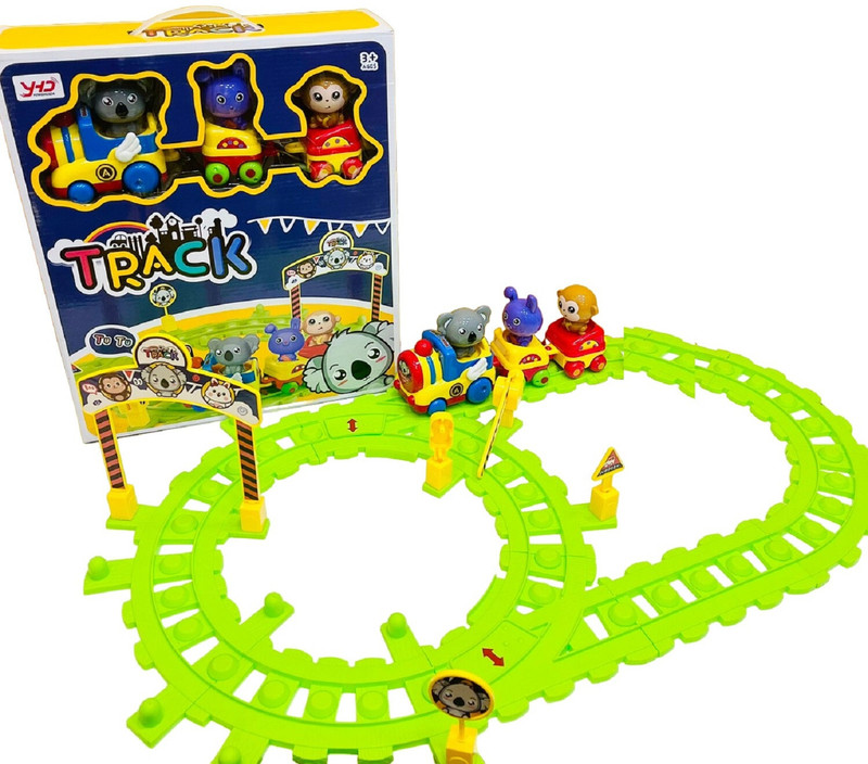 SKBD Cartoon TraTu Tu Track Train(Multicolor, Pack of: 1)