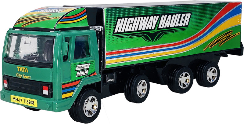 TECHZAGE FK_Shensei - Cargo Carrier - Green Container Truck- Single(Green, Pack of: 1)