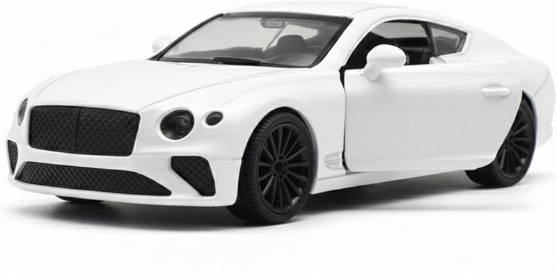kakashi Die cast metal toy Bently 1:36 scale openable door(White, Pack of: 1)