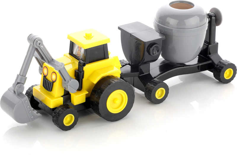 CHANAK Plastic Construction Vehicles Set Concrete Mixer Truck for Kids' Play & Learning(Multicolor, Pack of: 1)