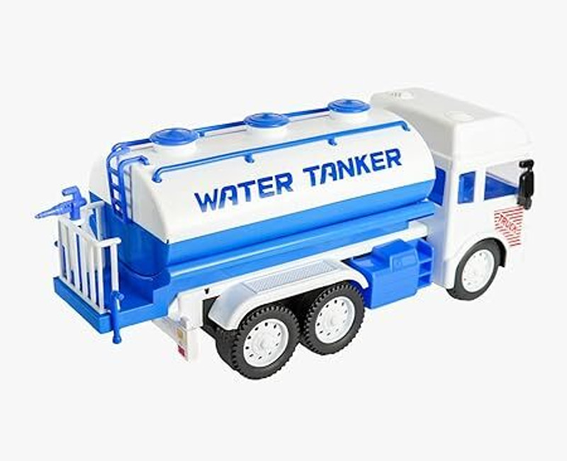 SHARNGA Toy WaterTanker Truck Construction Truck Pull Back Vehicles ToyTrucks(Multicolor)