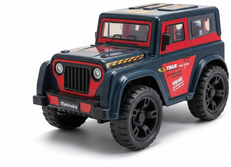 CraftedRoots Kids Off-Road Jeep Car – Adventure Fun Model(Multicolor, Pack of: 1)