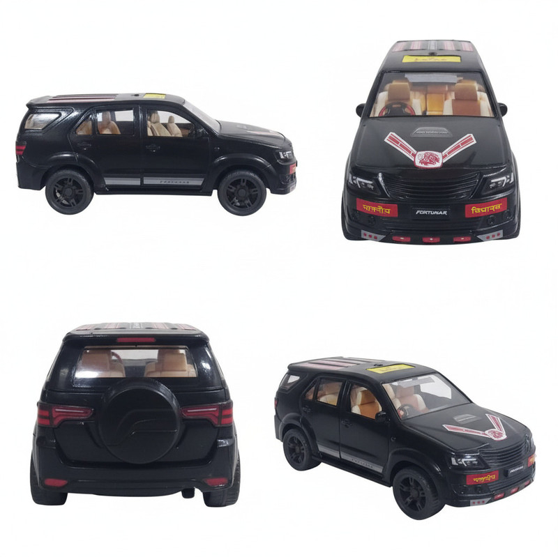 CraftedRoots Little Explorer Plastic Jeep Car – Creative Play Toy(Black, Pack of: 1)