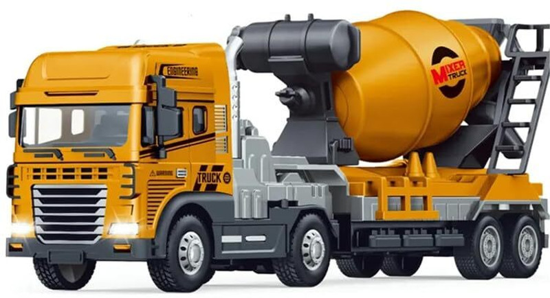antalya Kids Construction Vehicle Cement Mixer Toy Die Cast Truck(Multicolor, Pack of: 1)