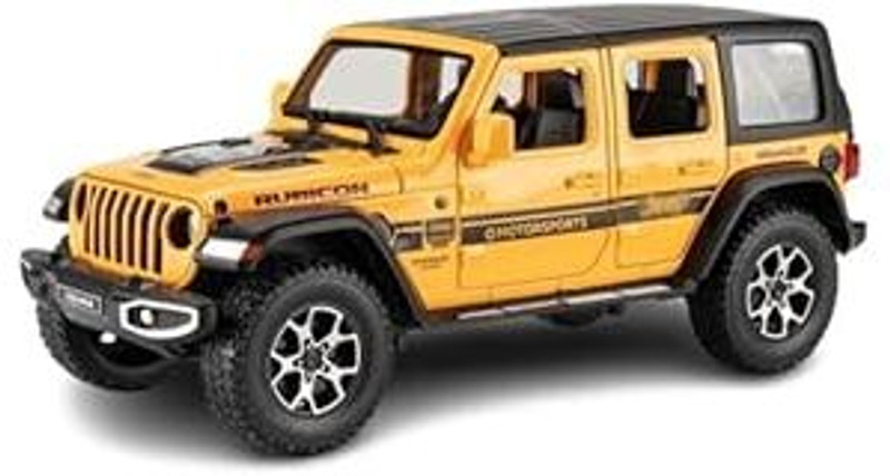 calyxia Jeeps Wrangler Rubicon Model Car Sports Car(Multicolor, Pack of: 1)